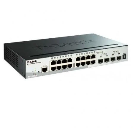 D-Link DGS-1510-20/E Switch Gestionado L2/L3 de 20 Puertos con SFP/SFP+ D-Link DGS-1510-20/E Switch Gestionado L2/L3 de 20 Puertos con SFP/SFP+